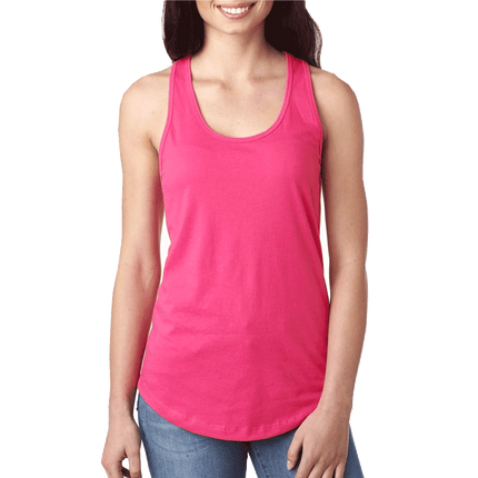 1533 Next Level Apparel Tank tops sold by RQC Supply Canada an arts and craft store located in Woodstock, Ontario showing hot pink colour