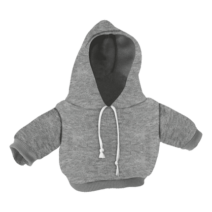 Bear Wear Clothing in 100% polyester perfect for Sublimation or DTF or heat transfer vinyl decoration sold by RQC Supply Canada an arts and craft store located in Woodstock, Ontario showing grey hooded sweatshirt