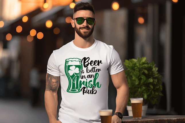 Beer is Better in an Irish Pub sold by RQC Supply Canada an arts and craft store located in Woodstock, Ontario