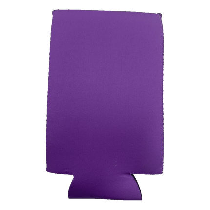 Tall Neoprene Can Coolers 16 oz for. your drinking beverages now sold at RQC Supply Canada an arts and craft and hobby store located in Woodstock, Ontario showing purple colour