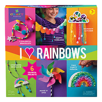 Craftastic Rainbow Art Kit sold by RQC Supply Canada located in Woodstock, Ontario