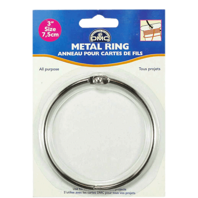 DMC 3″ Metal Craft Ring