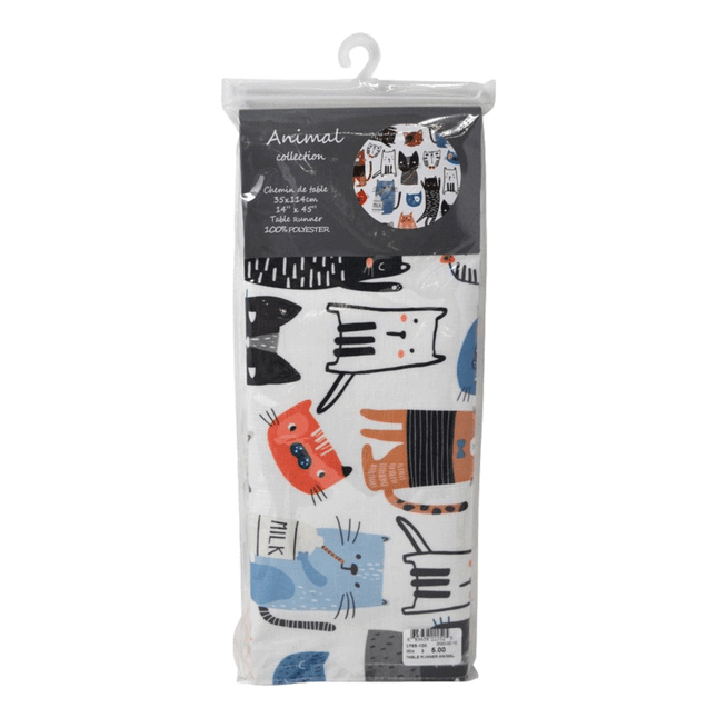 Cat's Table Runner sold at RQC Supply Canada