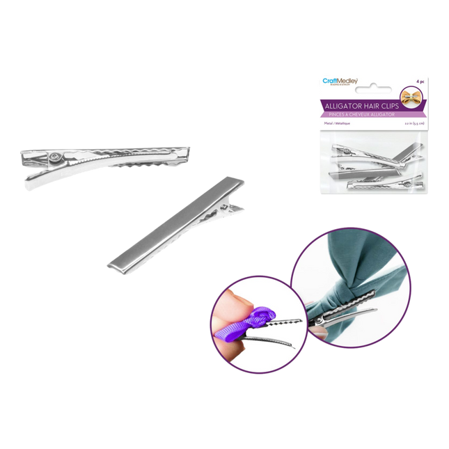 Alligator Hair Clips sold by RQC Supply Canada