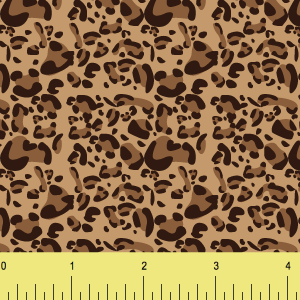 Leopard tan pattern Printed Vinyl sold by RQC Supply Canada