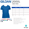 2000L Gildan Adult T-shirt