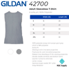 42700 Gildan Adult Sleeveless T-shirt