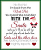 Print this Elf Returns Letter, with a request to Donate Toys
