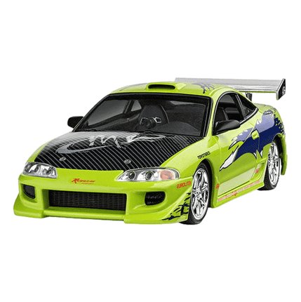 Fast and Furious Brains 1995 Mitsubishi Eclipse Model Car Kit made by Revell sold by RQC Supply Canada an arts and craft hobby store located in Woodstock, Ontario