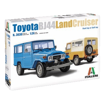 1:24 TOYOTA LAND CRUISER BJ-44 Soft Top 3630- Italeri RQC Supply Canada an arts and craft store located in Woodstock, Ontario