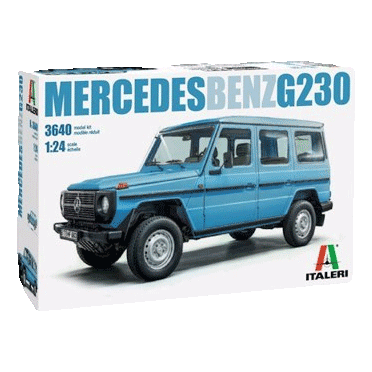 1:24 MERCEDES BENZ G 230 3640 - Italeri sold by RQC Supply Canada an arts and craft store located in Woodstock, Ontario