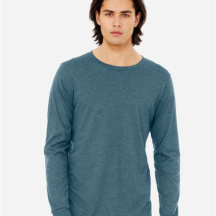 Heather CVC Long Sleeve Tee