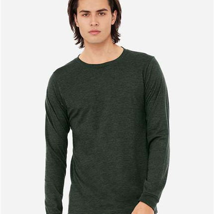 Heather CVC Long Sleeve Tee