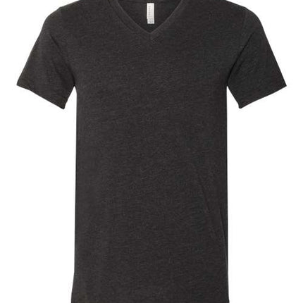 Unisex Heather CVC V-Neck Tee
