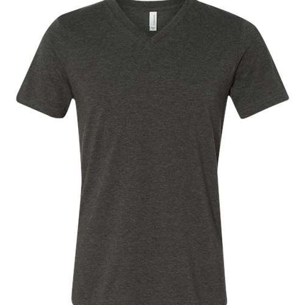 Unisex Heather CVC V-Neck Tee