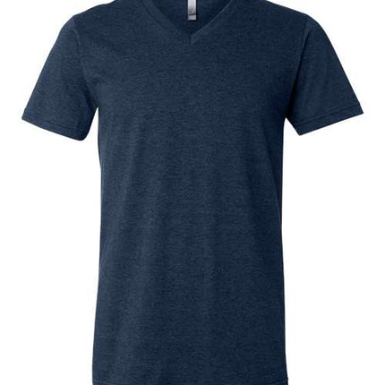 Unisex Heather CVC V-Neck Tee