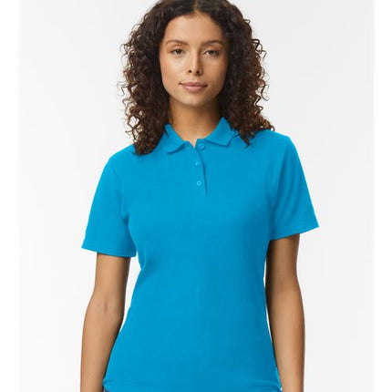 Gildan Women's Softstyle® Pique Polo -64800L