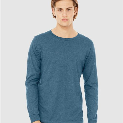 Heather CVC Long Sleeve Tee