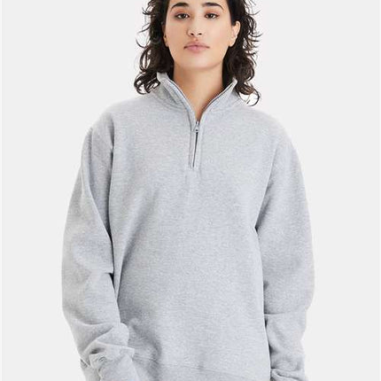 Champion Unisex Powerblend® Quarter-Zip Pullover - S450
