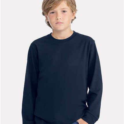 Next Level Youth Cotton Long Sleeve T-Shirt - 3311