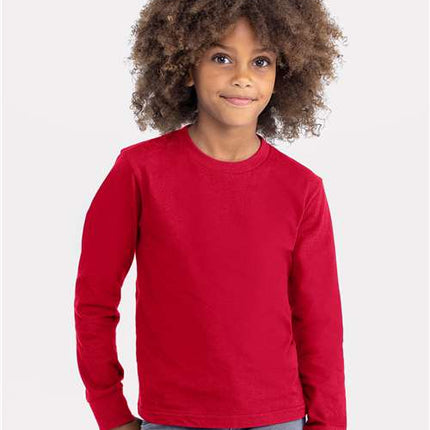 Next Level Youth Cotton Long Sleeve T-Shirt - 3311