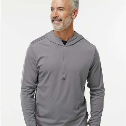 Men's Lightweight Performance Quarter-Zip Hooded Pullover