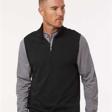 Men's Club Quarter-Zip Vest