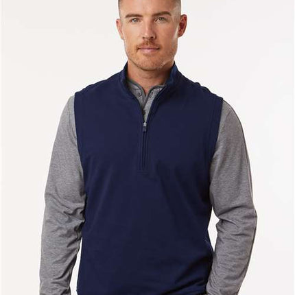 Men's Club Quarter-Zip Vest
