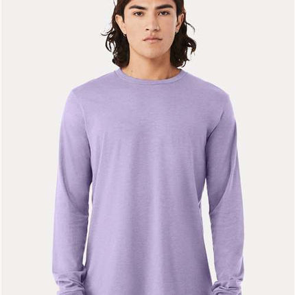 Heather CVC Long Sleeve Tee