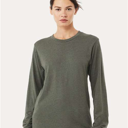 Heather CVC Long Sleeve Tee