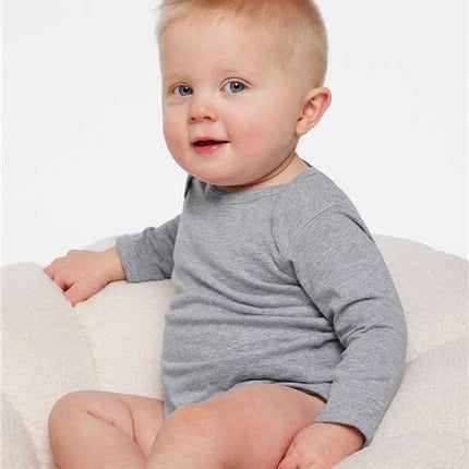 Infant Fine Jersey Long Sleeve Bodysuit