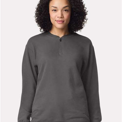 Gildan Unisex Softstyle® Midweight 1/4 Zip Sweatshirt - SF008
