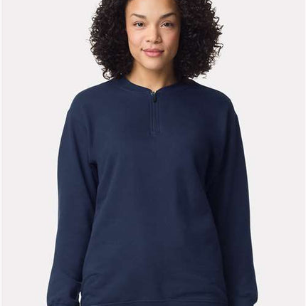 Gildan Unisex Softstyle® Midweight 1/4 Zip Sweatshirt - SF008