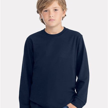 Next Level Youth Cotton Long Sleeve T-Shirt - 3311