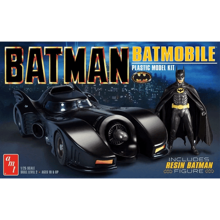 AMT 1107 1:25 Scale Batman Batmobile Plastic Model Kit sold by RQC Supply Canada an arts and craft store located in Woodstock, Ontario