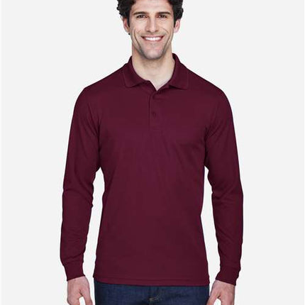 Core 365 Men's Pinnacle Performance Long Sleeve Piqué Polo - 88192