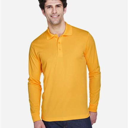 Core 365 Men's Pinnacle Performance Long Sleeve Piqué Polo - 88192