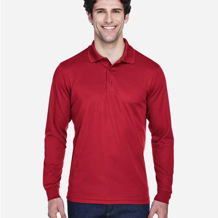 Core 365 Men's Pinnacle Performance Long Sleeve Piqué Polo - 88192