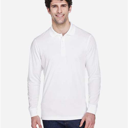 Core 365 Men's Pinnacle Performance Long Sleeve Piqué Polo - 88192