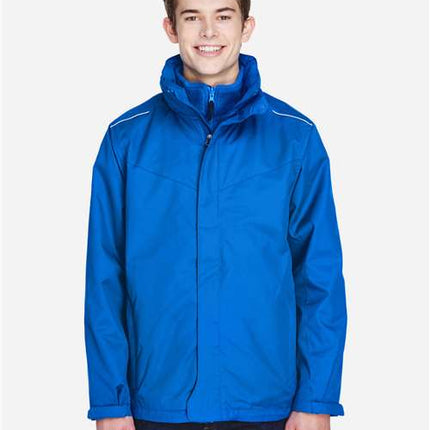 Core 365 Men's Region 3-in-1 Jacket with Fleece Liner - 88205