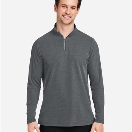 Core 365 Men's Fusion ChromaSoft™ Pique Quarter-Zip Pullover - CE405