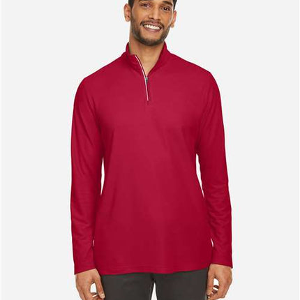 Core 365 Men's Fusion ChromaSoft™ Pique Quarter-Zip Pullover - CE405