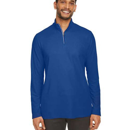 Core 365 Men's Fusion ChromaSoft™ Pique Quarter-Zip Pullover - CE405