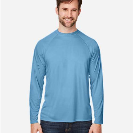Core 365 Unisex Ultra UVP™ Marina Raglan Long Sleeve T-Shirt - CE110