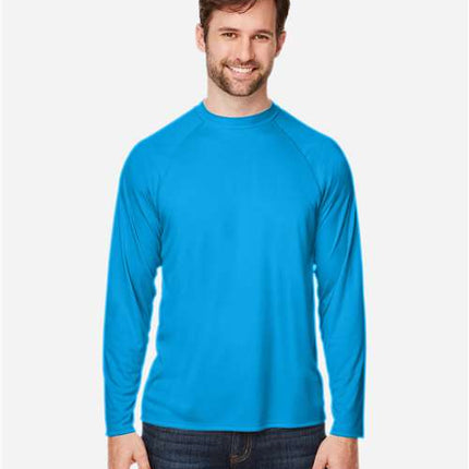 Core 365 Unisex Ultra UVP™ Marina Raglan Long Sleeve T-Shirt - CE110