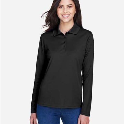 Core 365 Women's Pinnacle Performance Long Sleeve Piqué Polo - 78192