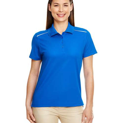 Core 365 Women's Radiant Performance Piqué Polo with Reflective Piping - 78181R