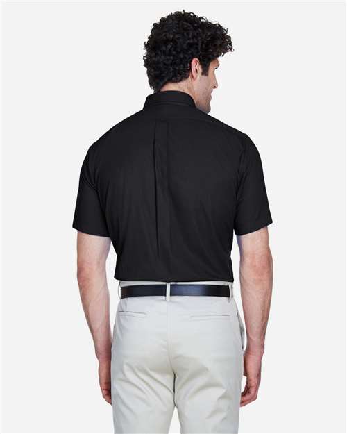Core 365 Men's Optimum Short Sleeve Twill Dress Shirt - 88194