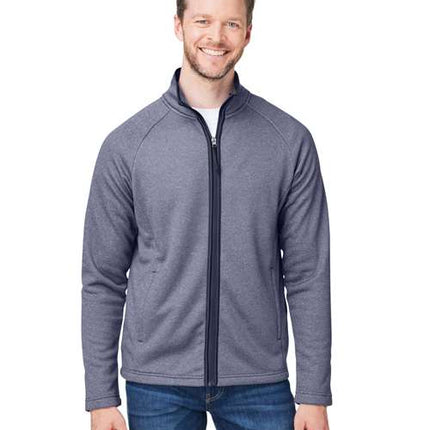 Core 365 Men's Venture Heathered Stripe Full-Zip - CE72