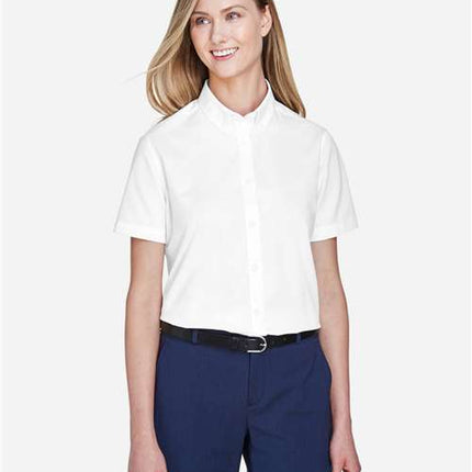 Core 365 Women's Optimum Short Sleeve Twill Shirt - 78194